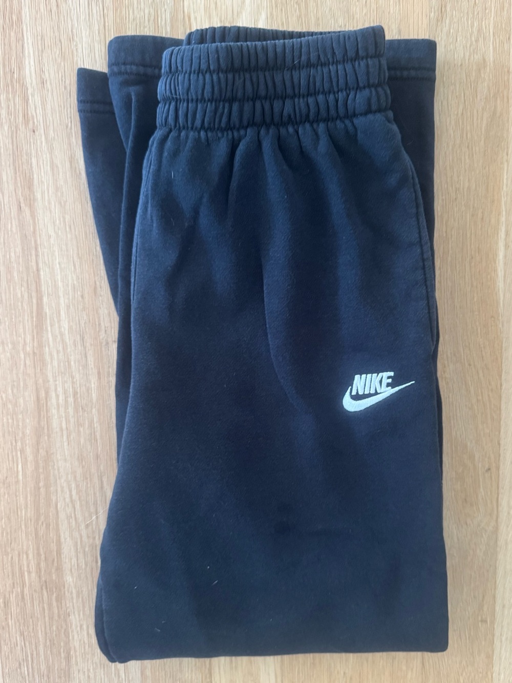 Nike Kids Black Fleece Open Hem Sweats